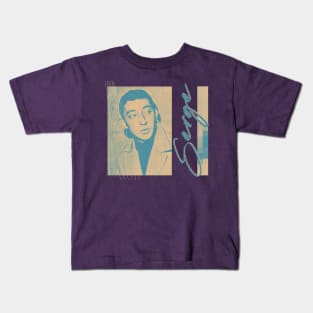 Serge Gainsbourg † Aesthetic Fan Art Kids T-Shirt